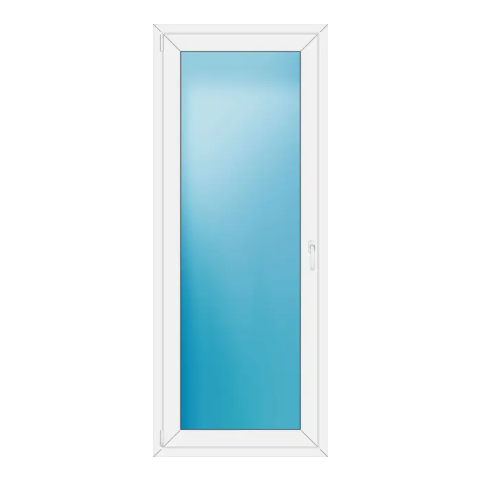 Balkontür 82x204 cm Weiß