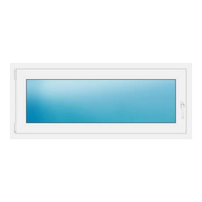 Einflügeliges Kunststofffenster 144x60 cm Weiß