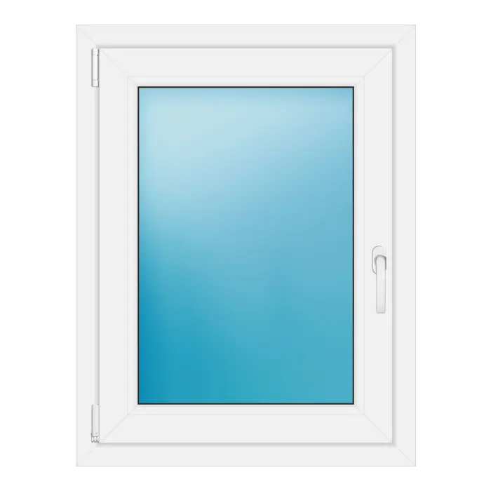 Einflügeliges Kunststofffenster 70x91 cm Weiß