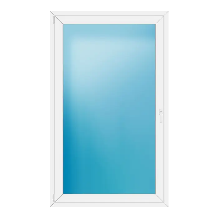 Balkontür 116x192 cm Weiß