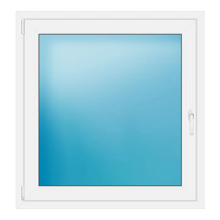 Einflügeliges Kunststofffenster 105x110 cm Weiß