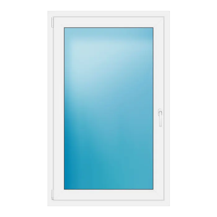Einflügeliges Kunststofffenster 94x150 cm Weiß