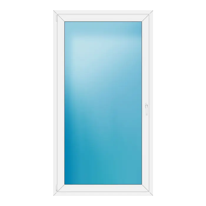 Balkontür 114x212 cm Weiß