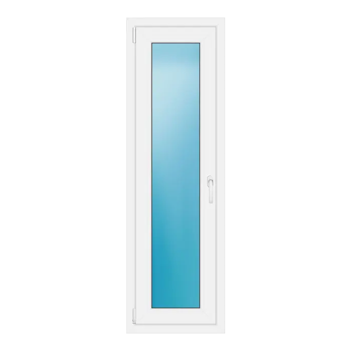 Einflügeliges Kunststofffenster 50x160 cm Weiß