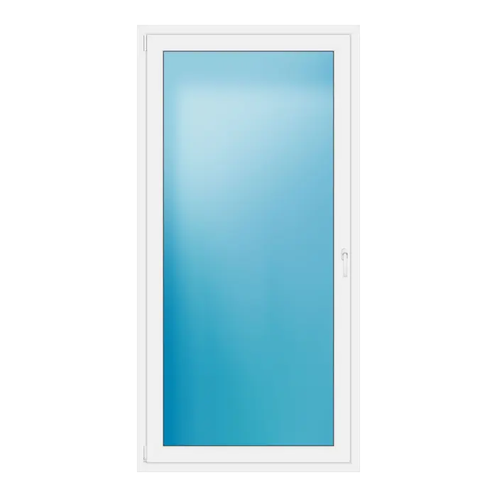 Balkontür 109x219 cm Weiß