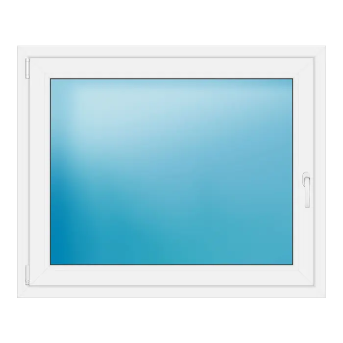 Einflügeliges Kunststofffenster 120x98 cm Weiß