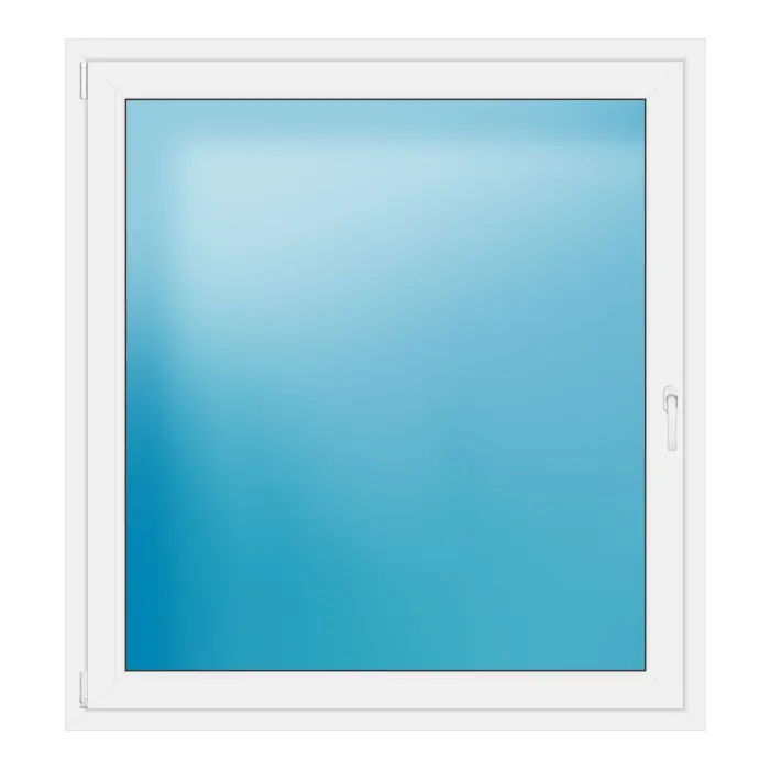 Einflügeliges Kunststofffenster 136x147 cm Weiß