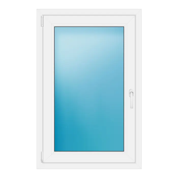 Einflügeliges Kunststofffenster 76x116 cm Weiß