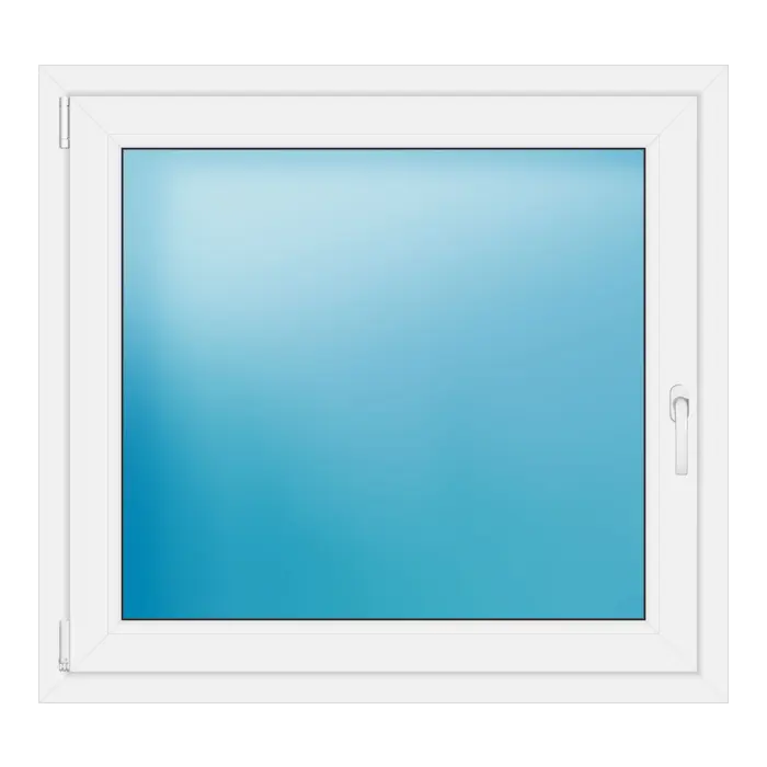 Einflügeliges Kunststofffenster 106x98 cm Weiß