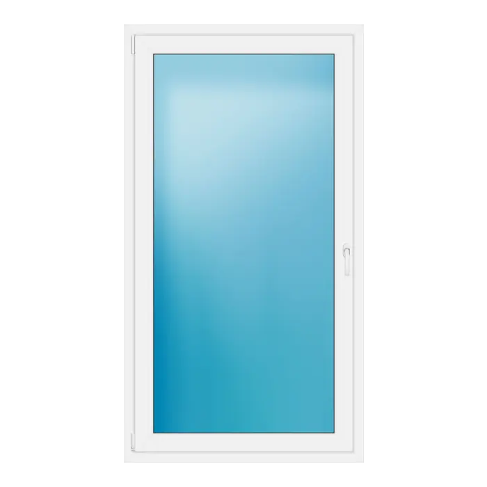 Balkontür 104x190 cm Weiß