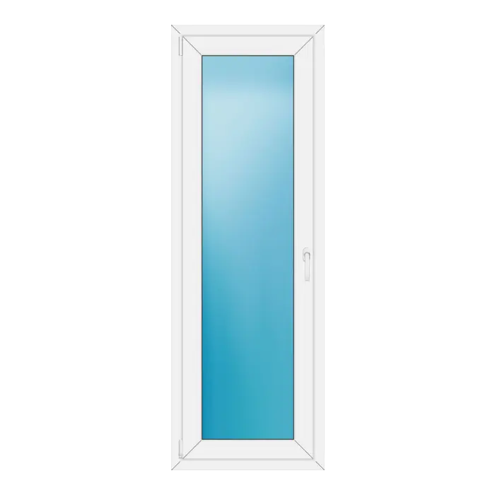 Balkontür 64x186 cm Weiß