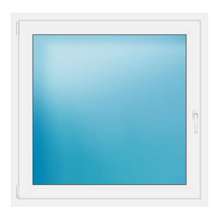 Einflügeliges Kunststofffenster 116x114 cm Weiß