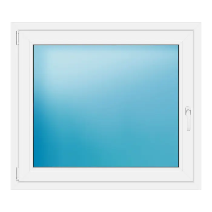 Einflügeliges Kunststofffenster 108x95 cm Weiß