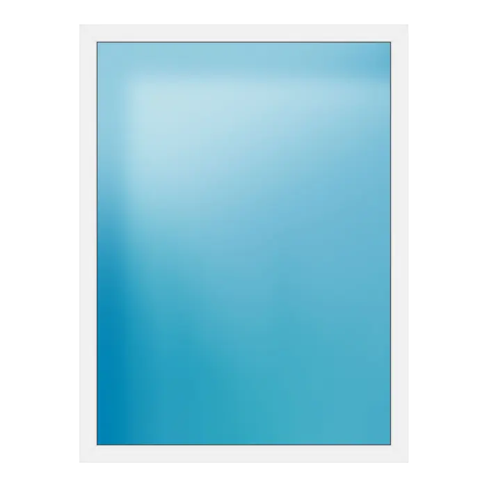 Festverglasung aus Kunststoff 150x200 cm Anthrazit genarbt