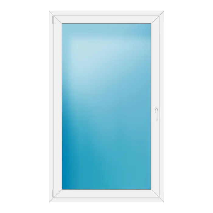 Balkontür 114x190 cm Weiß