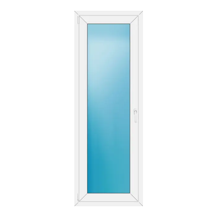 Balkontür 68x194 cm Weiß