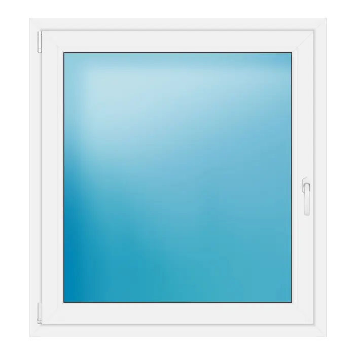 Einflügeliges Kunststofffenster 110x118 cm Weiß
