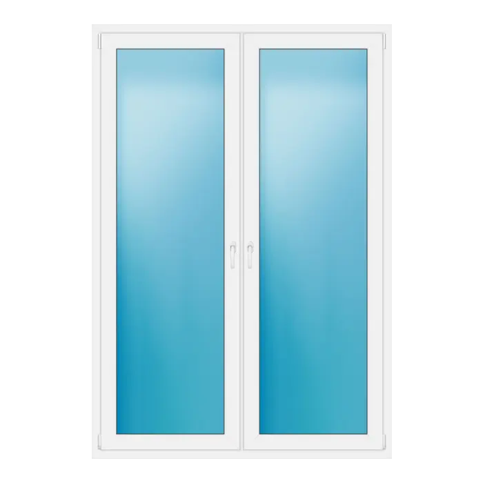 Terrassentür 156x226 cm Weiß