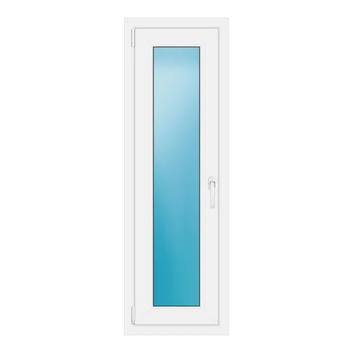 Einflügeliges Kunststofffenster 46x140 cm Weiß