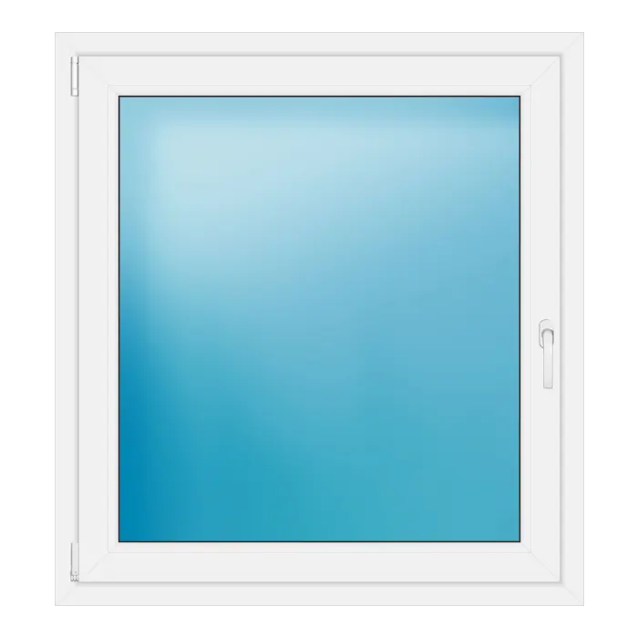 Einflügeliges Kunststofffenster 106x115 cm Weiß
