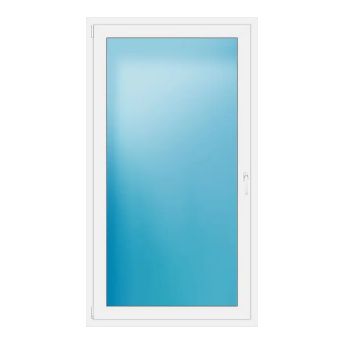 Balkontür 107x193 cm Weiß