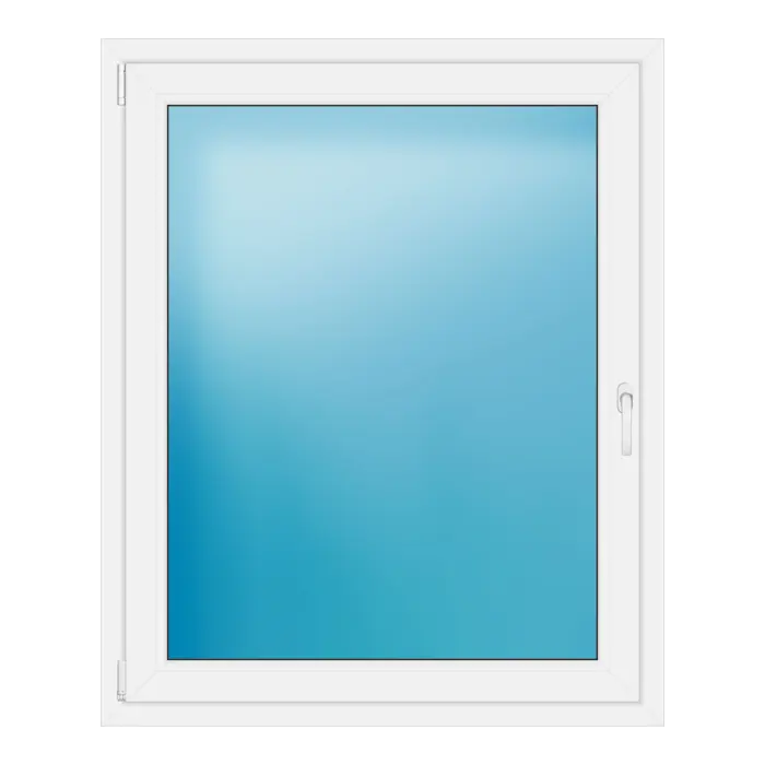 Einflügeliges Kunststofffenster 108x132 cm Weiß