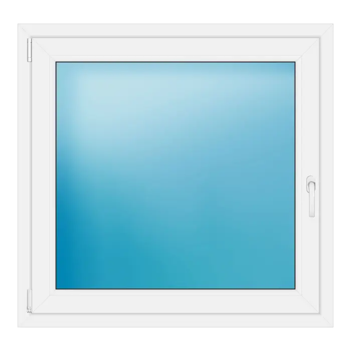 Einflügeliges Kunststofffenster 106x102 cm Weiß