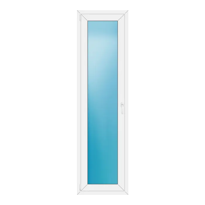 Balkontür 62x224 cm Weiß