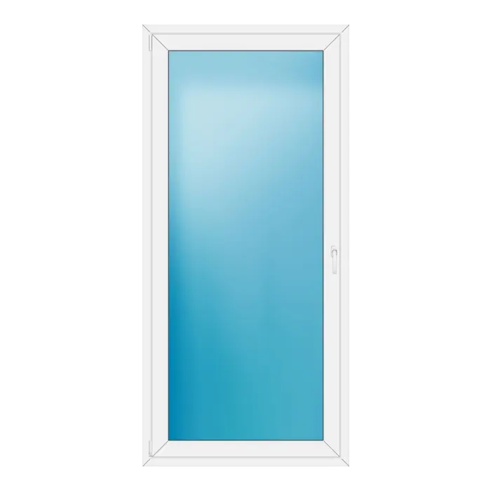 Balkontür 102x218 cm Weiß