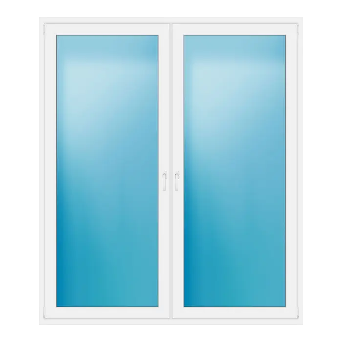 Terrassentür 190x221 cm Weiß