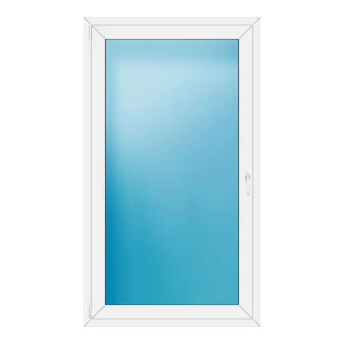 Balkontür 104x182 cm Weiß