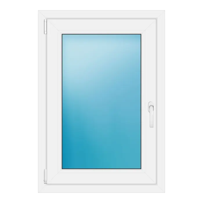 Einflügeliges Kunststofffenster 68x98 cm Weiß