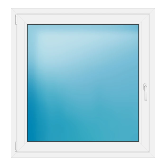 Einflügeliges Kunststofffenster 114x118,5 cm Weiß