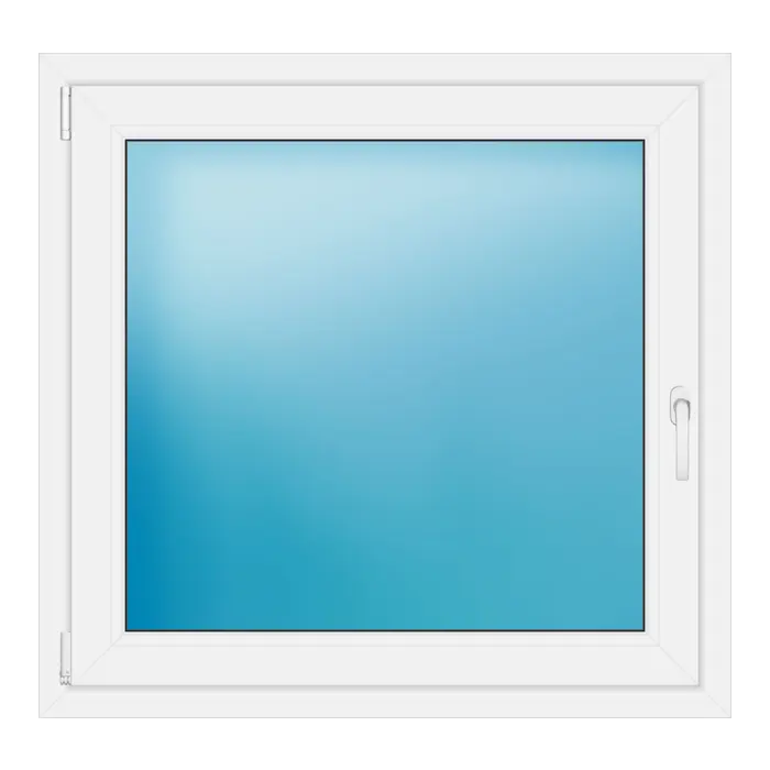 Einflügeliges Kunststofffenster 102x98 cm Weiß