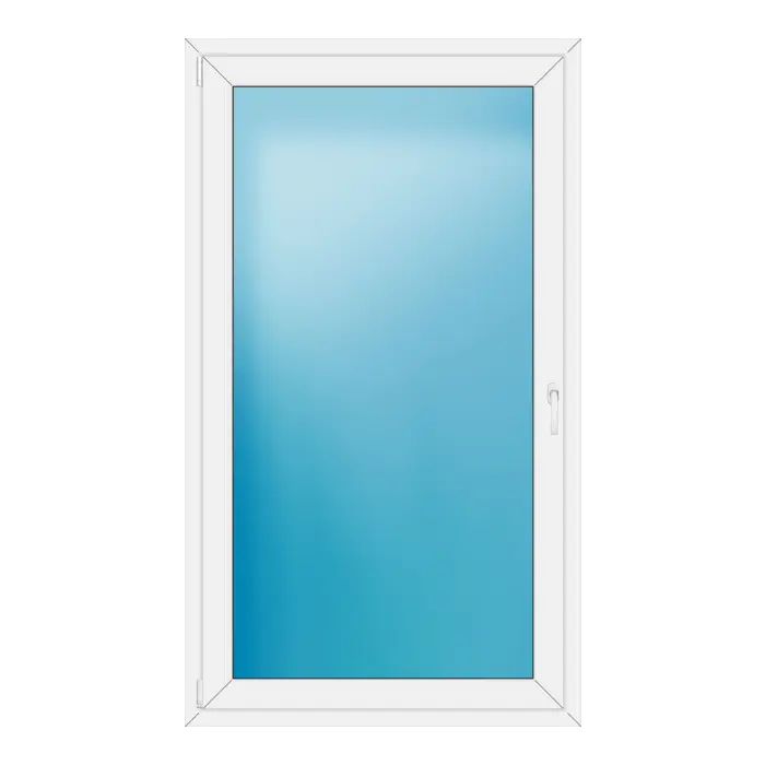 Balkontür 106x184 cm Weiß