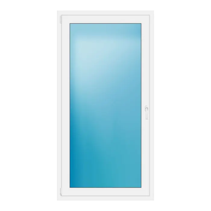 Balkontür 97x190 cm Weiß