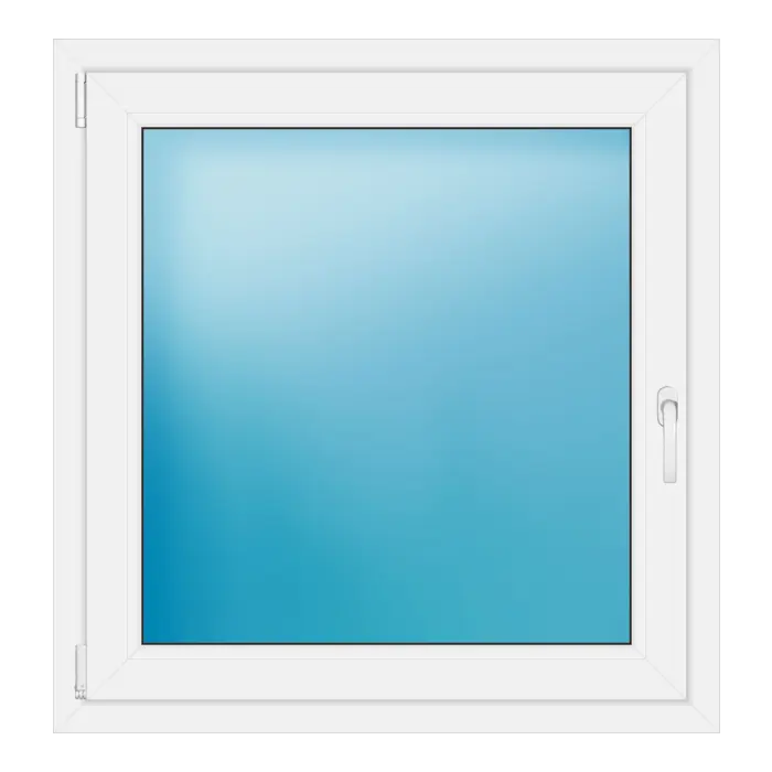 Einflügeliges Kunststofffenster 96x100 cm Weiß