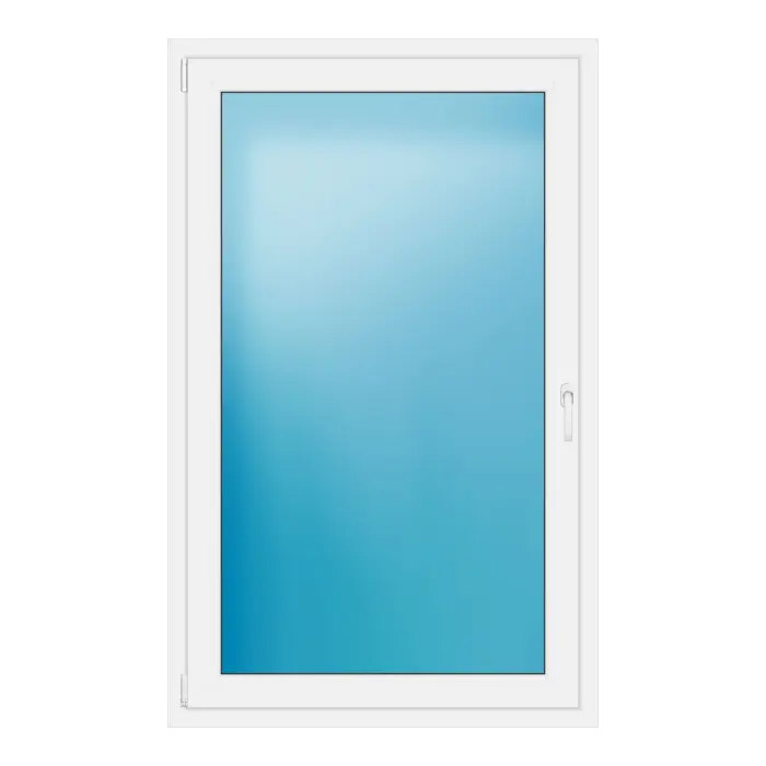 Einflügeliges Kunststofffenster 103x165 cm Weiß