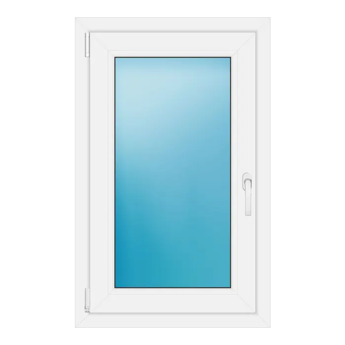 Einflügeliges Kunststofffenster 63x100 cm Weiß