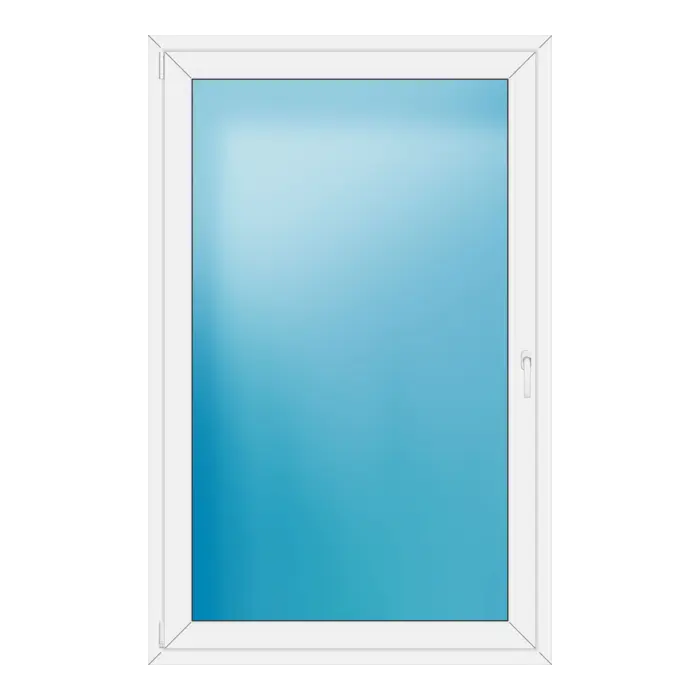 Balkontür 118x184 cm Weiß