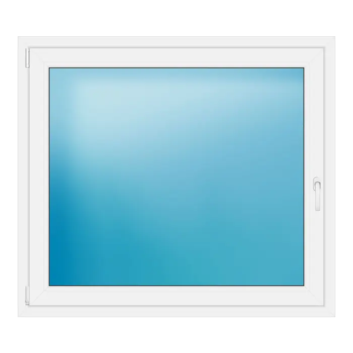 Einflügeliges Kunststofffenster 130x115 cm Weiß