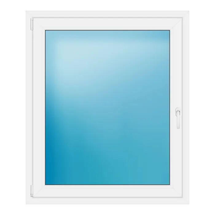 Einflügeliges Kunststofffenster 108x128 cm Weiß