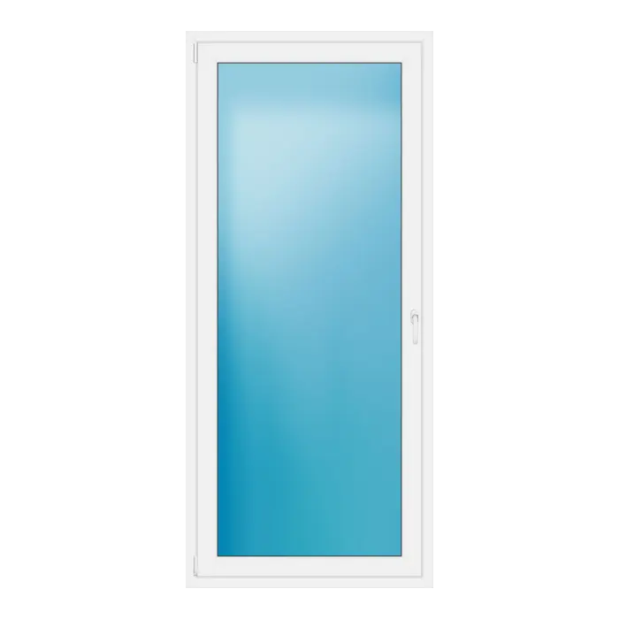 Balkontür 100x225 cm Weiß