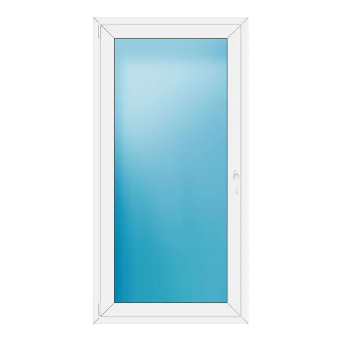 Balkontür 94x186 cm Weiß