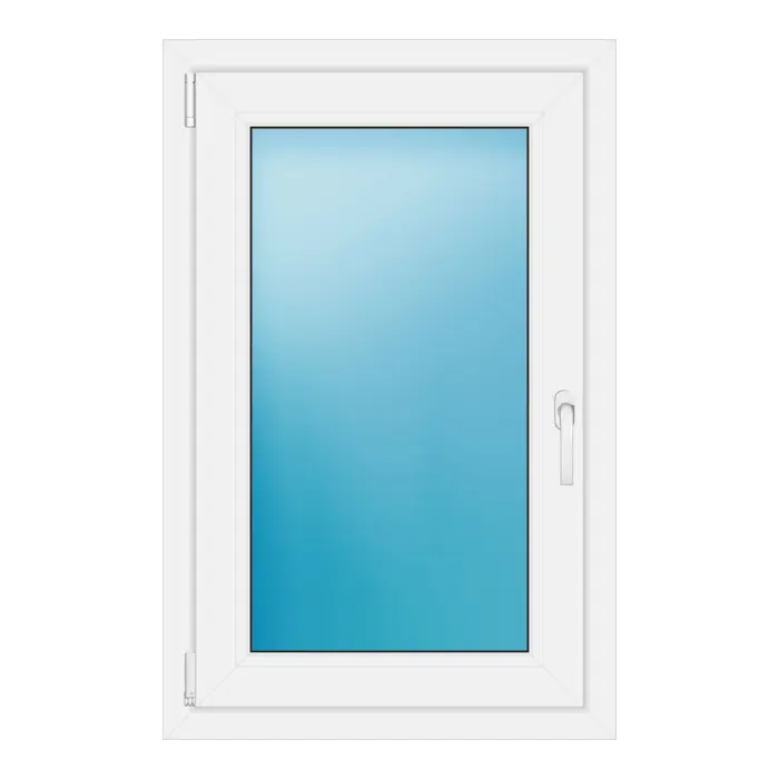 Einflügeliges Kunststofffenster 66x102 cm Weiß