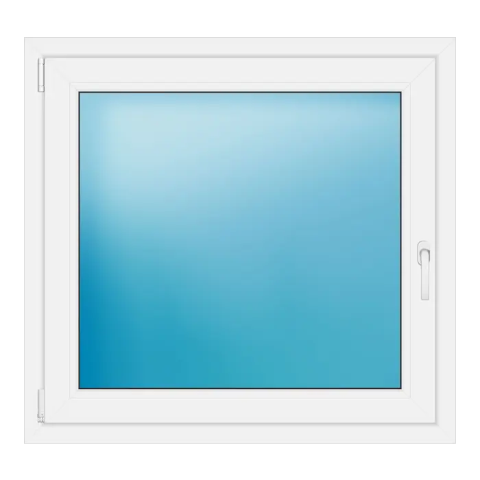 Einflügeliges Kunststofffenster 101x95 cm Weiß