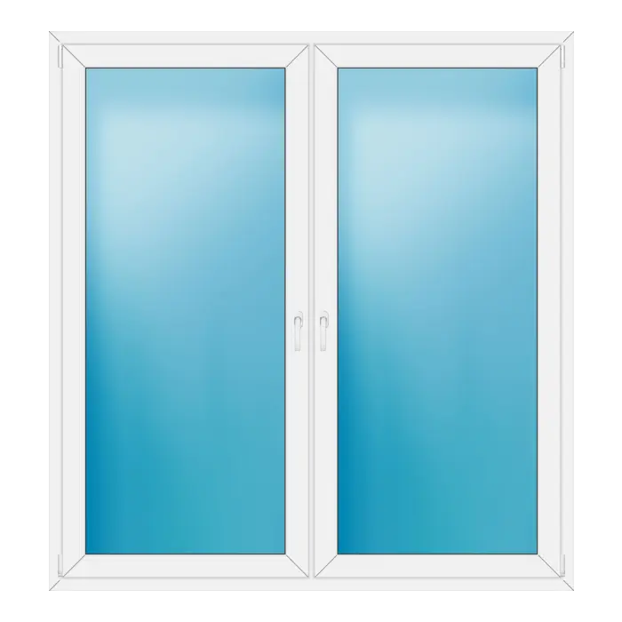 Terrassentür 184x196 cm Weiß