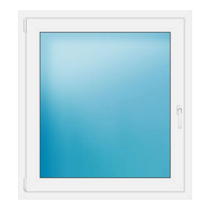 Einflügeliges Kunststofffenster 103x112 cm Weiß