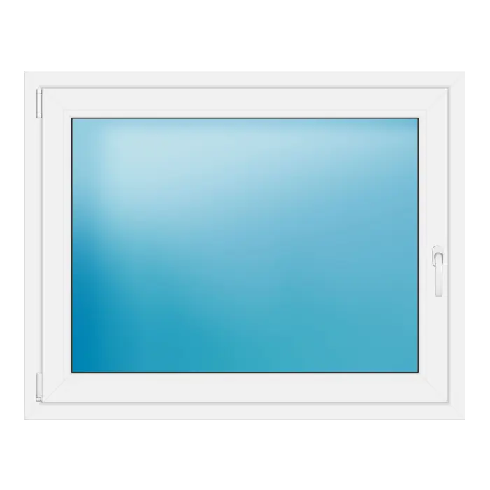 Einflügeliges Kunststofffenster 120x95 cm Weiß