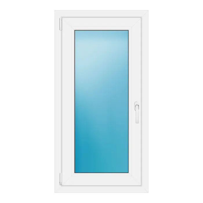Einflügeliges Kunststofffenster 60x117 cm Weiß